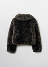 Fur Jacket /  Dark Brown
