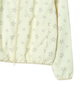 SHIRRING WINDBREAKER YELLOW