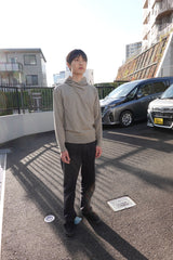 saros knit hooded - Light Brown(2)