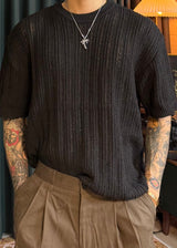 Men's Boucle Round Knit 9COLOR