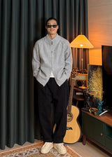 [virstyle original] INKKI two tuck Balloon Tapered Denim Pants 4COLOR