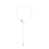 Sphere drop necklace