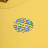 アースサークルロゴTシャツ - YELLOW