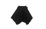 26SS★ [MADE/Skirt+Pants SET] フォリン ブーツカットパンツ アンバランス シャーリング フレア レイヤードスカート
