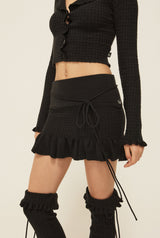 Mew knit skirt