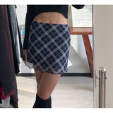 #S2421 pattern mesh skirt