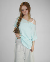 フリールーズ オフショルダーTシャツ