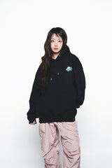 25SS 25SS クレイエイリアンフーディー ブラック