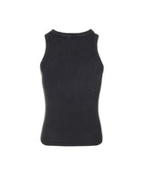 8287 Logo Vintage Sleeveless Tee (Charcoal)