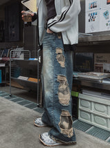 Kuji Camo Guti Denim Pants