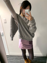 SATIN PEARL MINI SKIRT (3C)