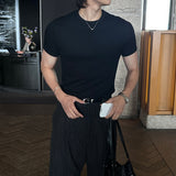 LMN Delt Pintuck ST Wide Slacks