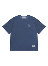 RORA SMALL LOGO PIGMENT HALF T UNISEX (3COLOR)
