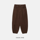 オービットスナップバルーンコットンパンツ (3 Colors)