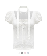 Vela Frill Strap T-shirt