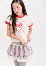 エンジェルリンガーTシャツ_レッド