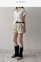 Cabra Cotton Pintuck Shorts