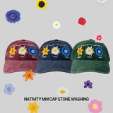 NATIVITY MM キャップ ストーンウォッシング (GREEN)