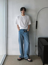 ASCLO Finish Wide Denim Pants (9color)