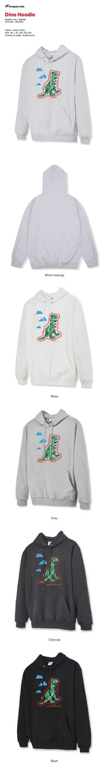 Dino Hoodie - 5COLOR