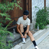 Dot Logo Tee Beige