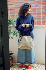 Shopper bag Wool Olive