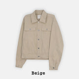 Merrick Herringbone Trucker Jacket
