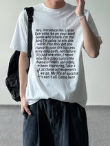 Sio Lettering half sleeve