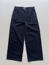 Maple Dyed Cotton Wide Pants