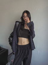[U-BASIC] Basic Ribbed Tank Top (+With Cup)