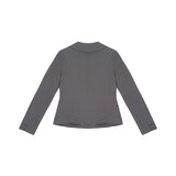 FIRST LOVE RIBBON JACKET - GRAY