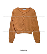[U-BASIC] Plain Round Cardigan