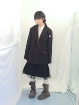 Suede Rabbit Fur Boots