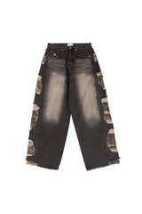 Keren Damage Camo Denim