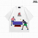 "See You in Paris" Table Tennis T-shirt(White)