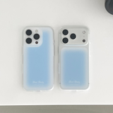 [반투명] blue syrup case