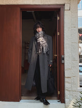 Melton Maxi Wool Overcoat