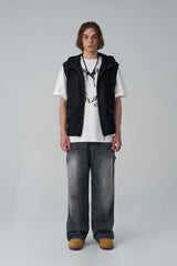 Grey Carpenter Denim Pants