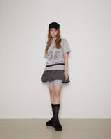 ラブTシャツ/グレー