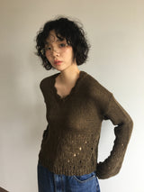 リディアパンチングニット (3color)