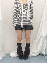 Ribbon Stripe Loose Top