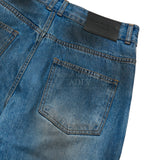 24FW  COATING WASHING WIDE DENIM PANTS DARK BLUE