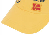 EMBROIDERY POINT BALL CAP【YELLOW】