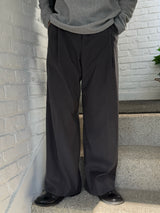 Mock wide slacks