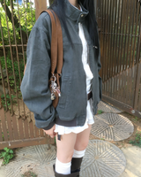 Two button pigment jacket