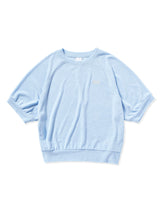 テリー ラグラン Tシャツ_ブルー