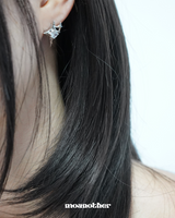 [925 Silver Post] Twinkle Cubic Earring