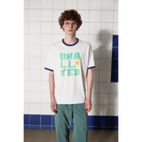 ロゴ リンガー Tシャツ / WHITE