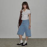 Buckle Strap Blouse