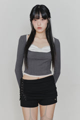 RUBY HOOK SHORTS (SS ver.) black
